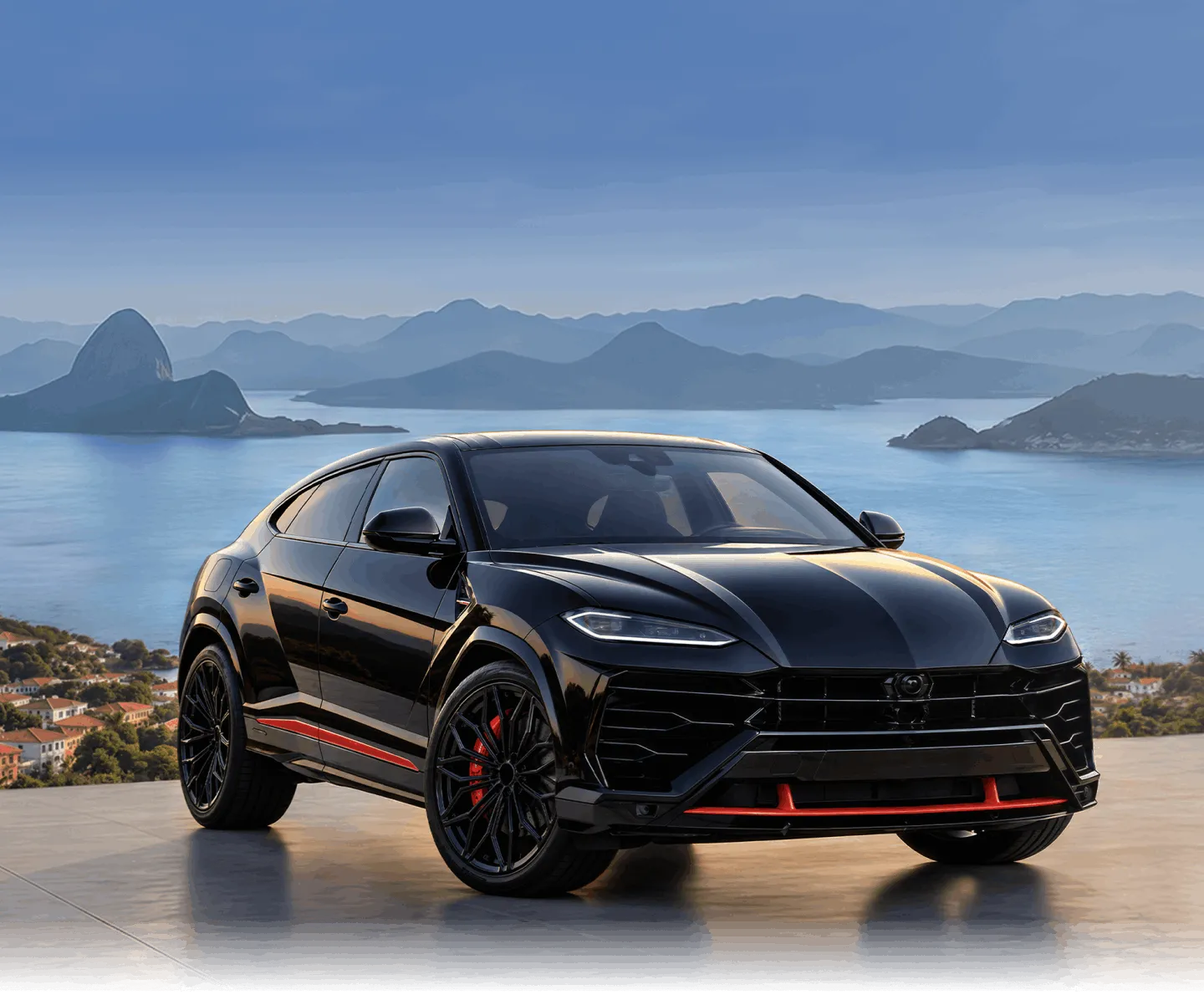 Imagen promocional de Lucky Drive 3.5 con un Lamborghini Urus SE